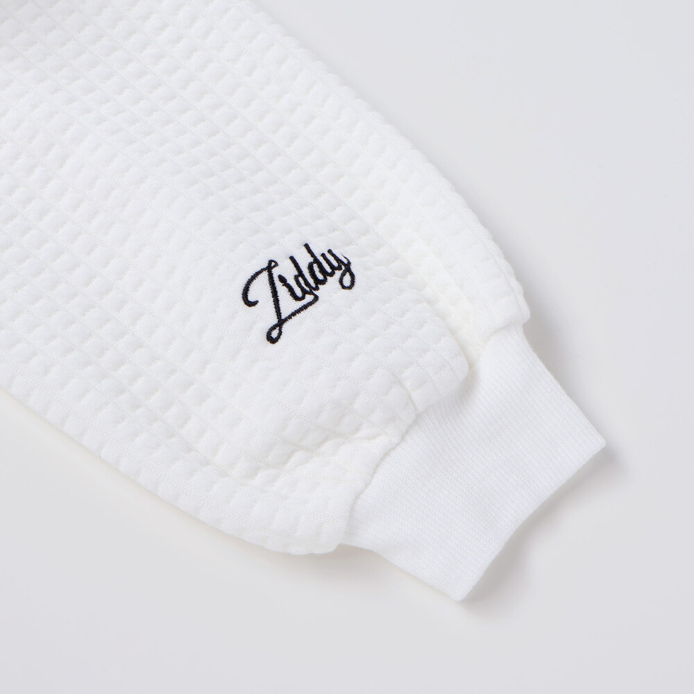 膨れジャガードトドロストトップス(130~160cm) ブラック 130cm