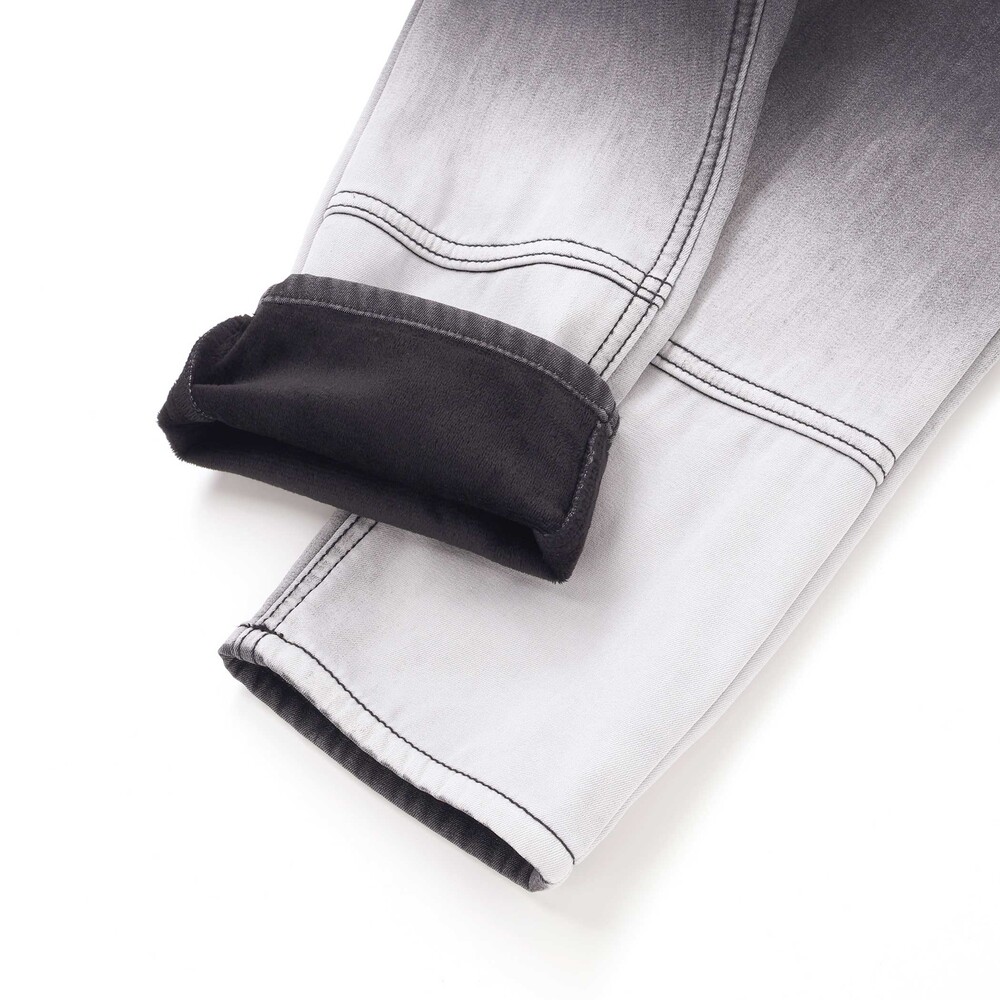 グラデーションボンディングデニムパンツ(110~160cm) グレー 110cm