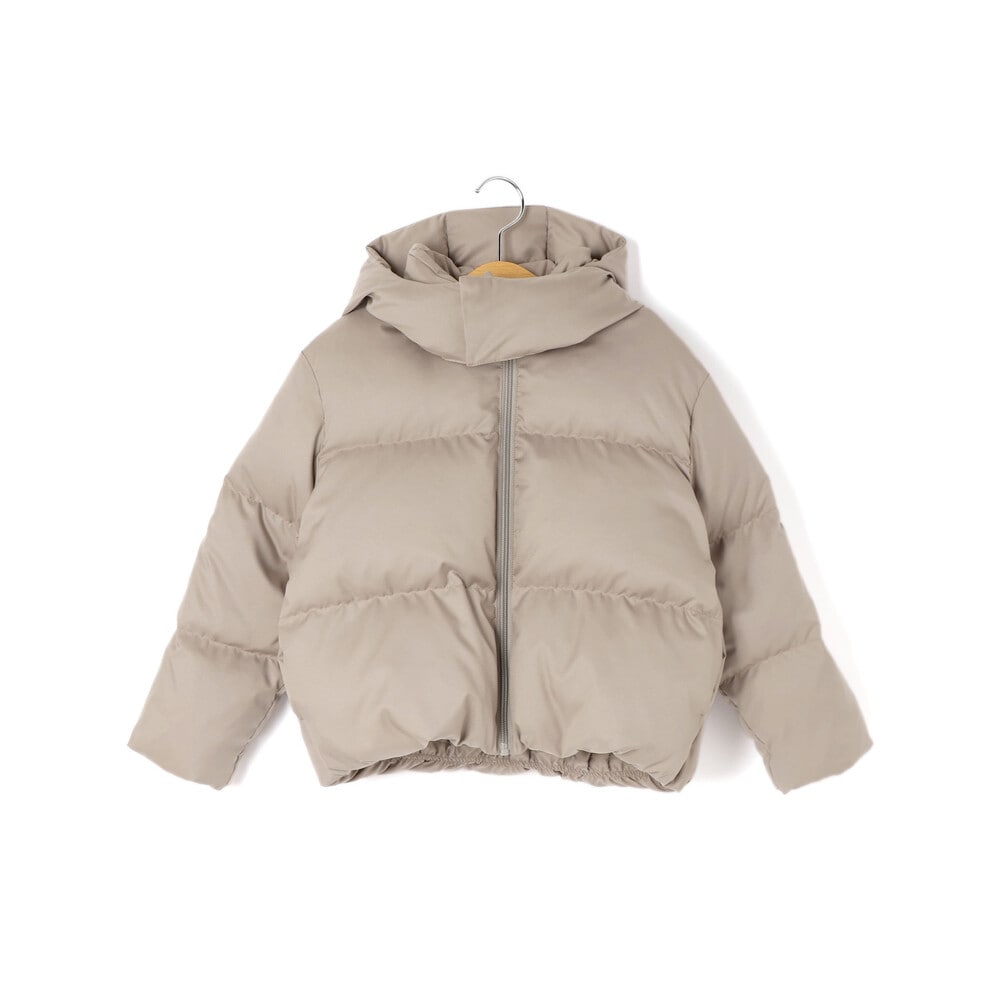 リモンタポリエステルツイルボリュームダウンジャケット親子お揃い(95~140cm) ブラック S(95-110cm)