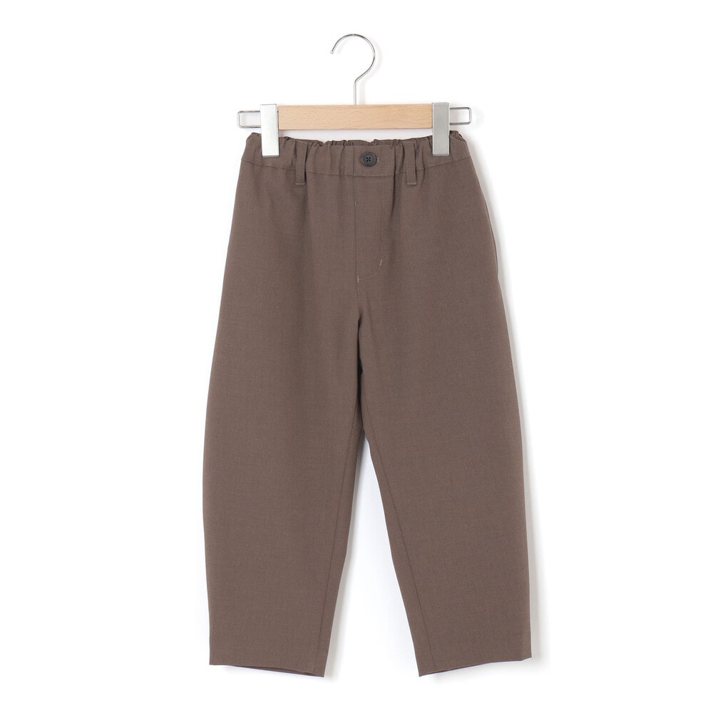 サージリラックスバレルロングパンツ 親子お揃い(110~140cm) ブラウン M(110~125cm)