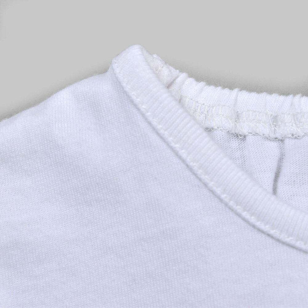 TC ロゴ ラインストーン パフスリーブ Tシャツ (90~140cm) ネイビー 110cm