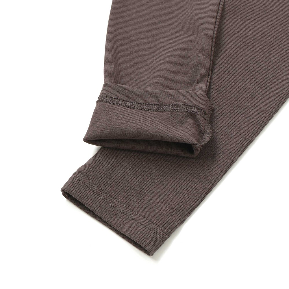 ニットコールスカート付きスパッツ(80~130cm) ブラウン 80cm