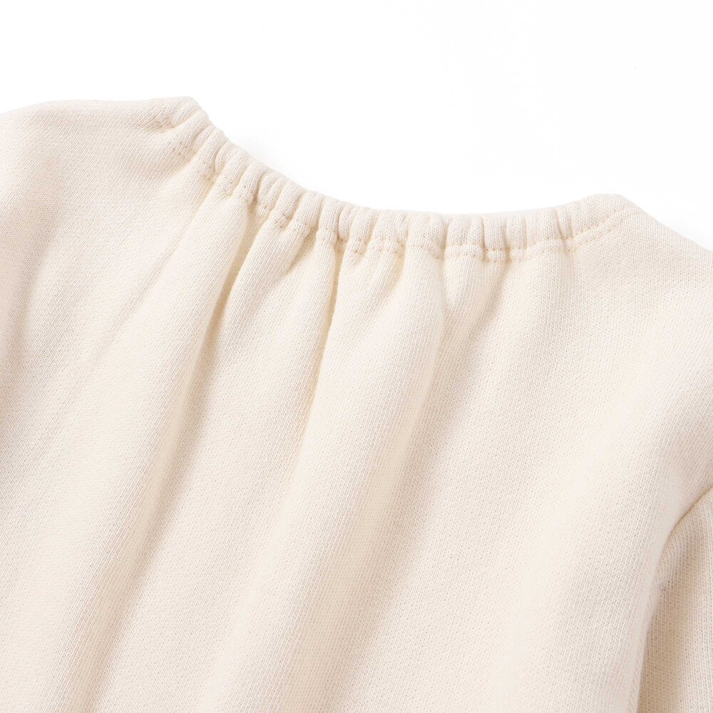 ティアラ刺しゅう付きチェックプリーツドッキングワンピース(90~130cm) ブラック×グレー系 90cm