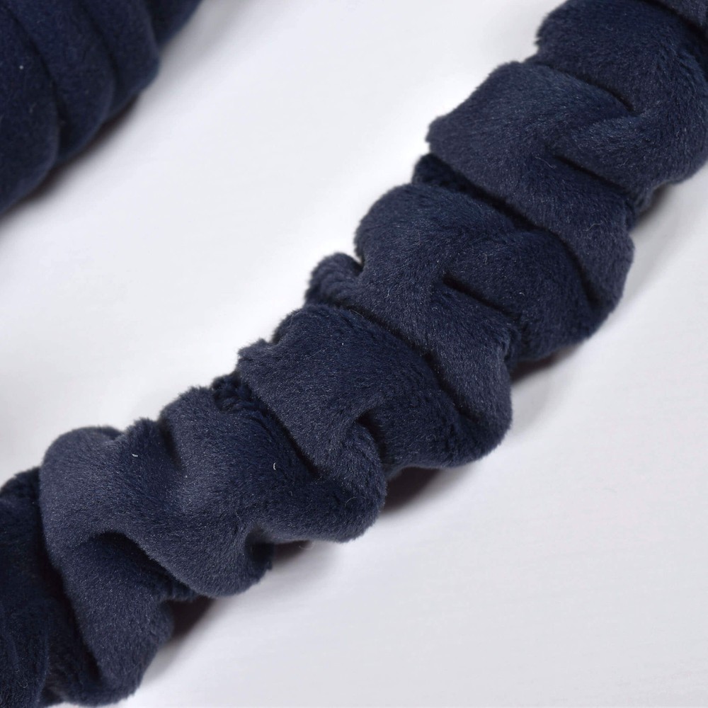 チャーム ベロアフリース リボン カチューム ベビー ネイビー ワンサイズ