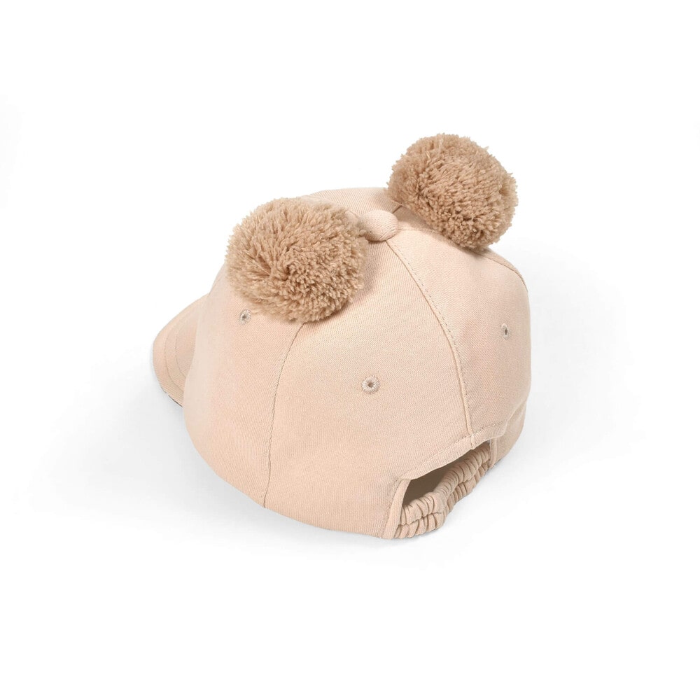 クマ恐竜立体モチーフキャップベビー(46~48cm) ネイビー(恐竜) 46cm