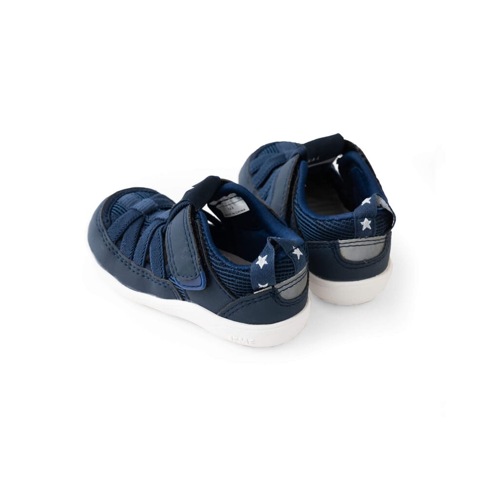 【 IFME 】【 お揃い 】 ワンポイント スター ウォーターシューズ ベビー (13~14cm) グレー 13cm