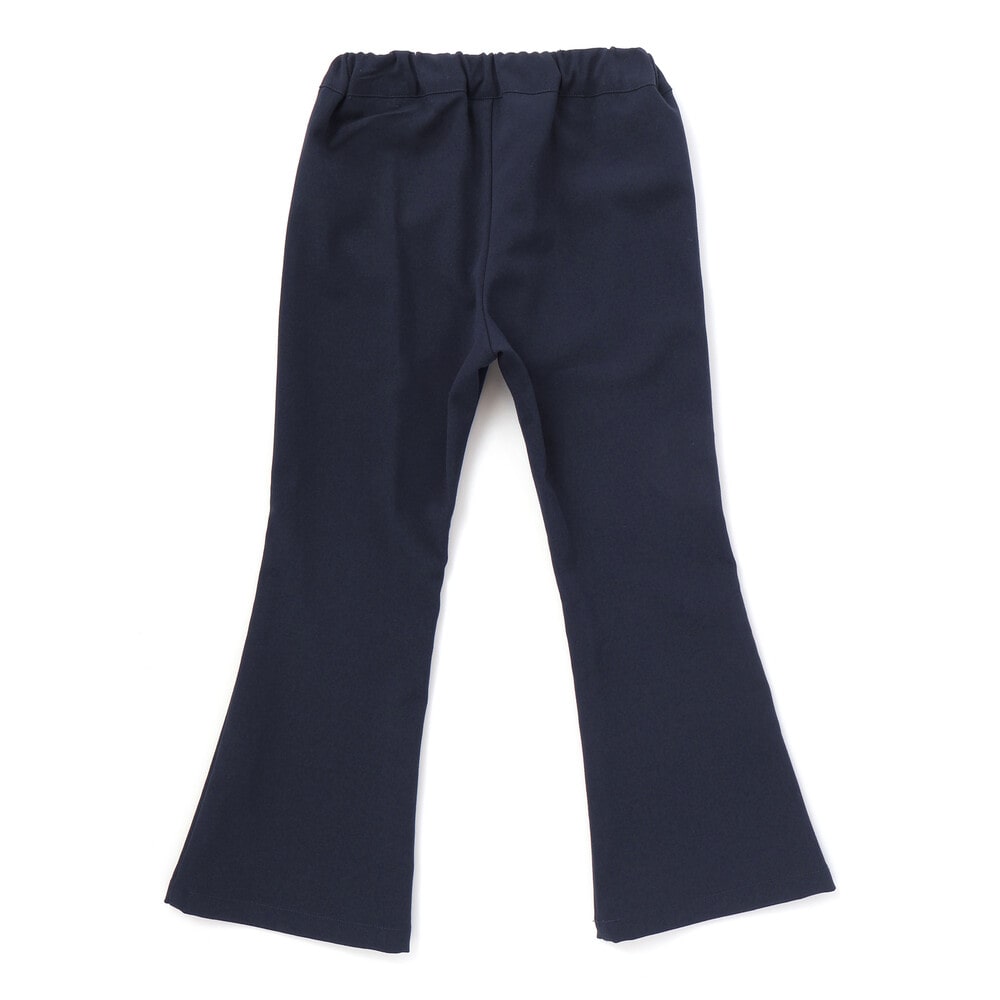 リムーバブルスカートオックスフレアロングパンツ(100~150cm) ネイビー 100cm