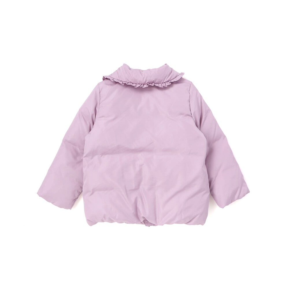 【限定商品】フリルタフタダウンコート(95~160cm) ネイビー 95cm