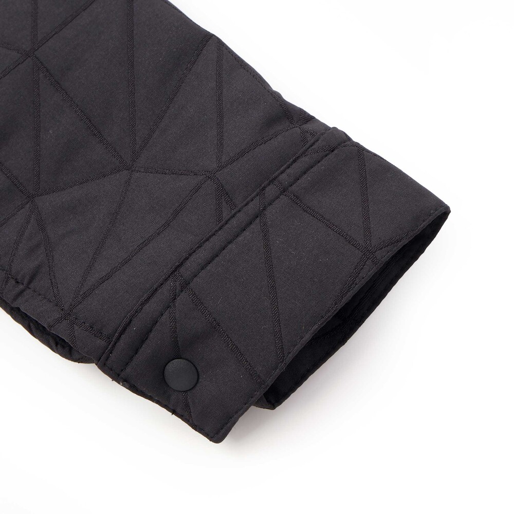 【限定商品】三角キルティングジャケット(95~150cm) ブラック 100cm