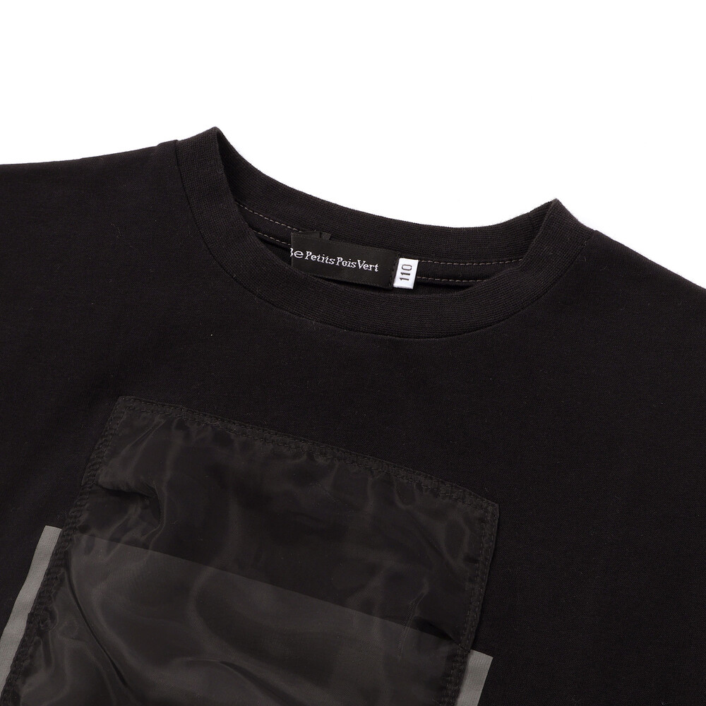 オーガンジーポイントTシャツ(95~160cm) ホワイト 160cm