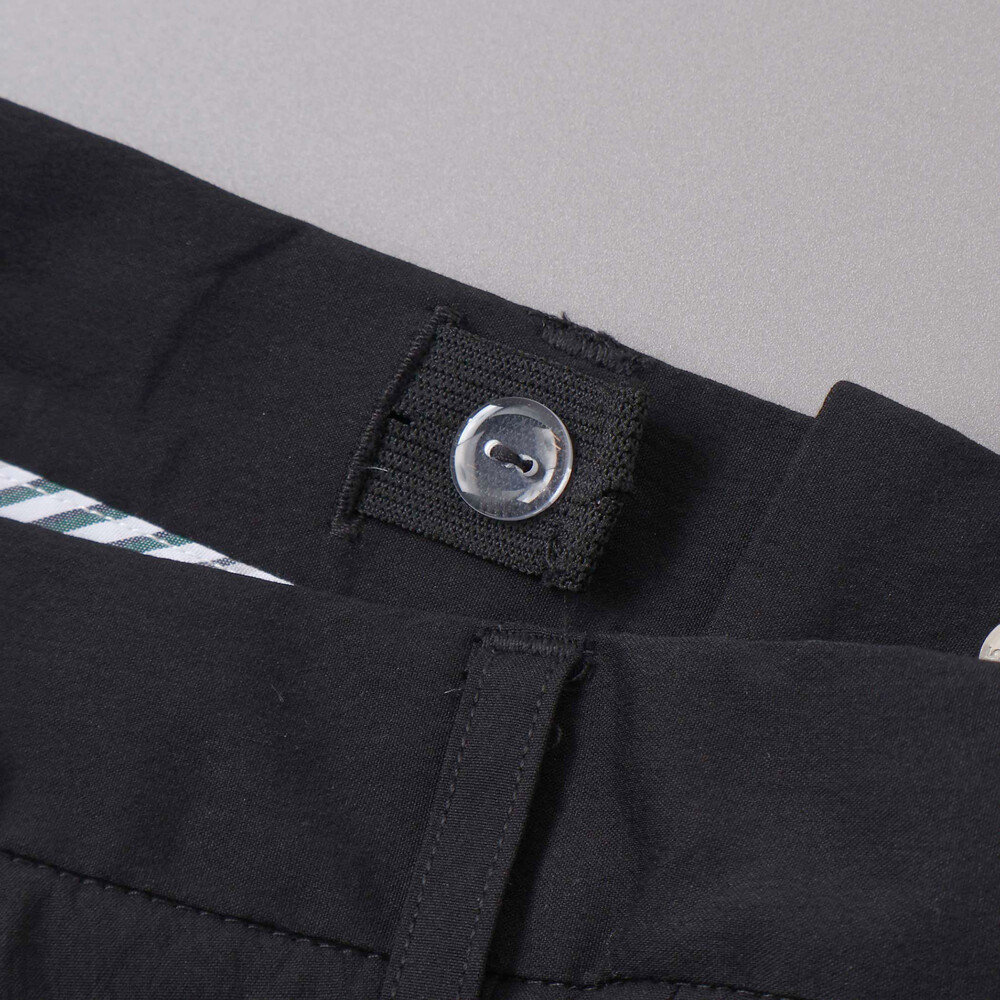 テーパードパンツナイロンハイストレッチ(110~160cm) ブラック 110cm