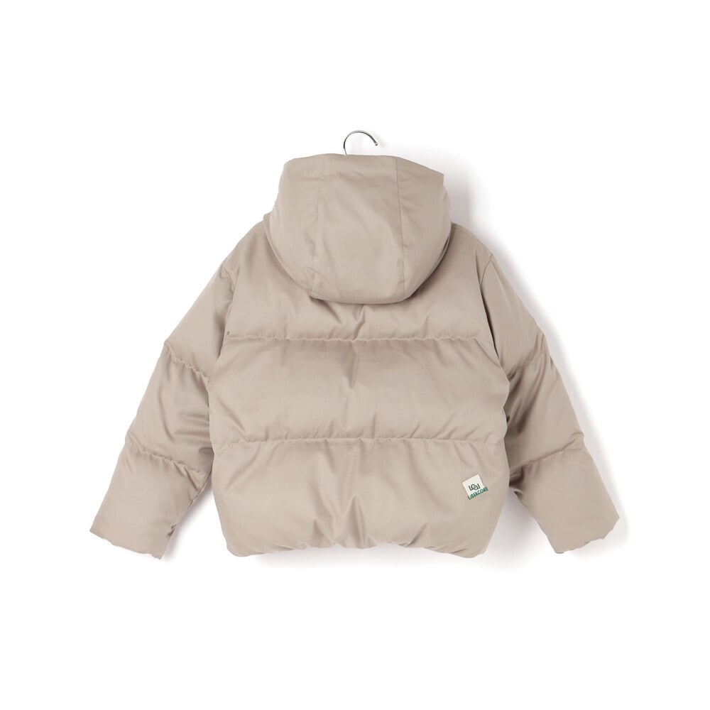 リモンタポリエステルツイルボリュームダウンジャケット親子お揃い(95~140cm) ブラック S(95-110cm)