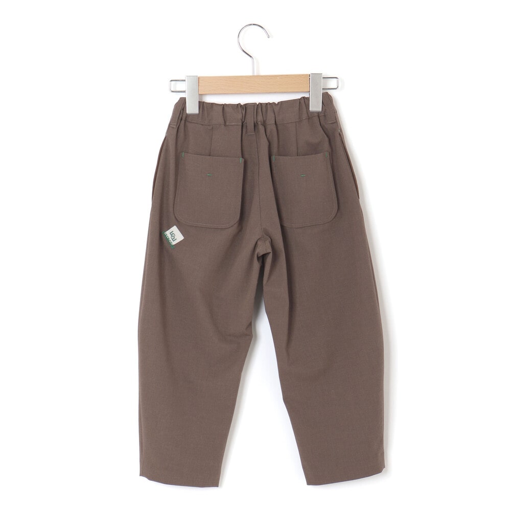 サージリラックスバレルロングパンツ 親子お揃い(110~140cm) ブラウン M(110~125cm)
