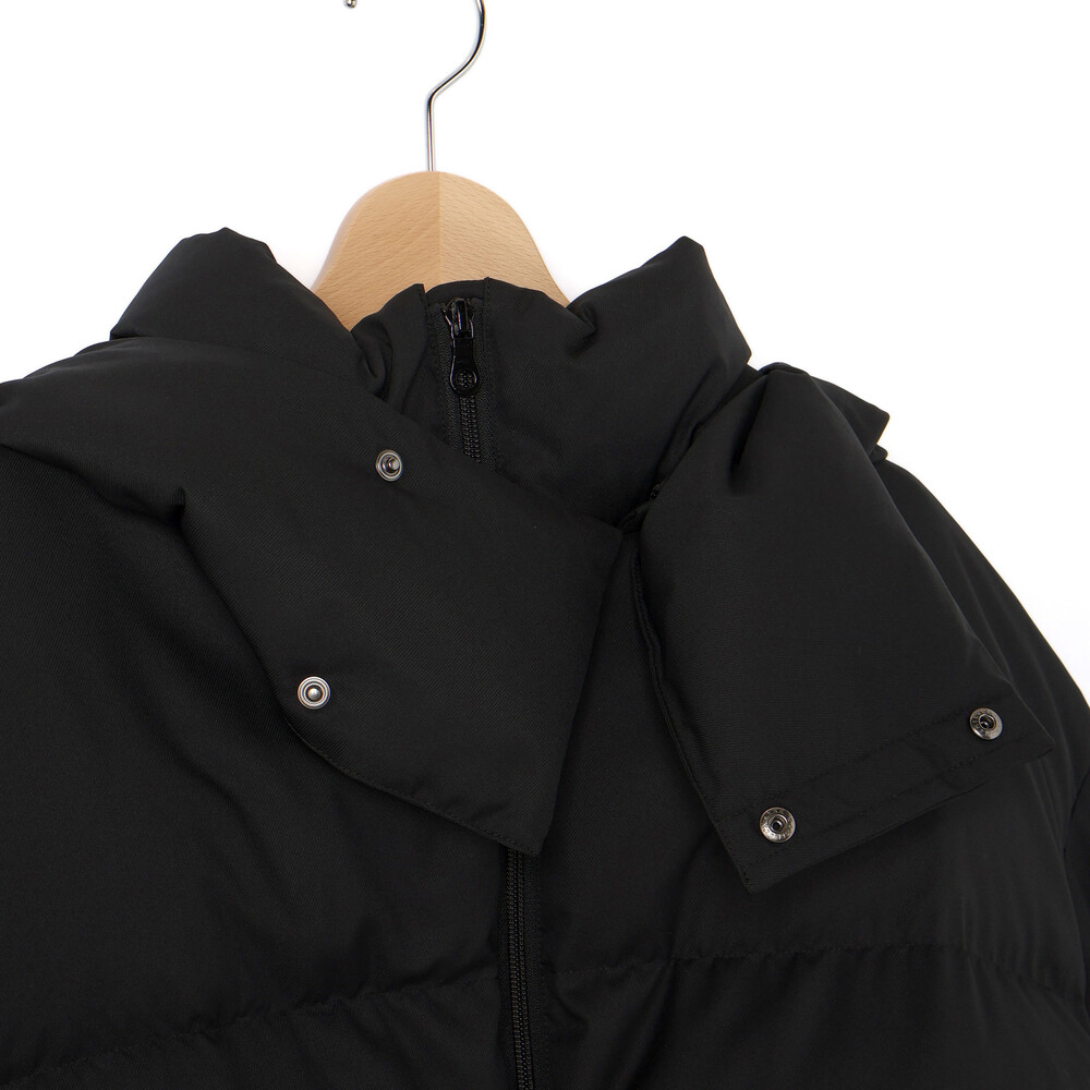 リモンタポリエステルツイルボリュームダウンジャケット大人親子お揃い(145~175cm) ブラック M(145-160cm)