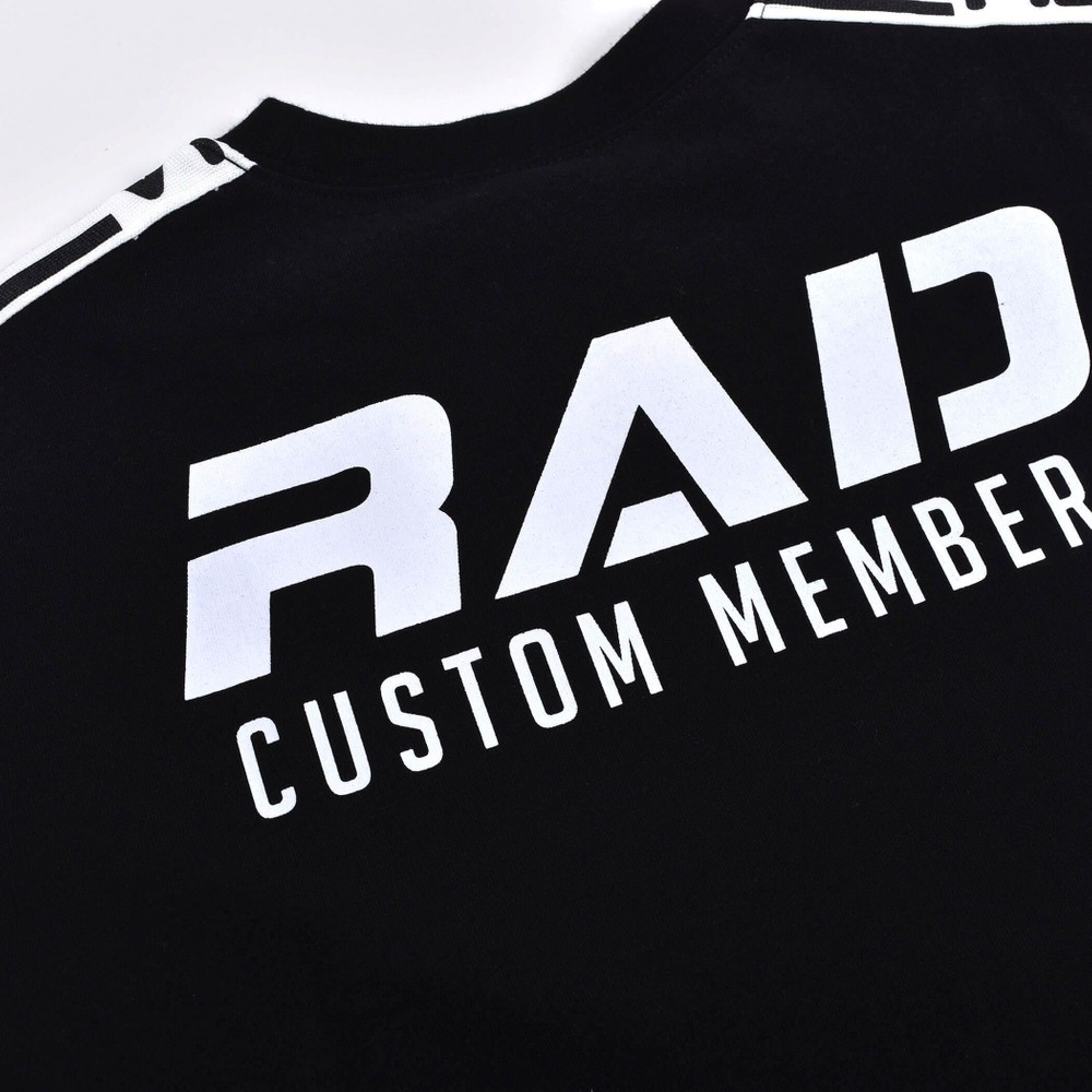 【 FILA × RADCUSTOM 】ロゴライン ワンポイント Tシャツ(120~160cm) ホワイト 120cm