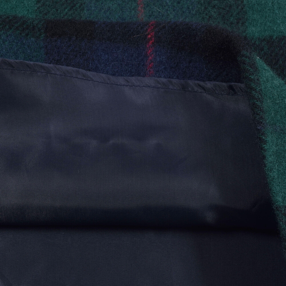 【 お揃い 】 【 日本製 】 シャギー チェック ジャンパースカート (90~140cm) ネイビー系 90cm