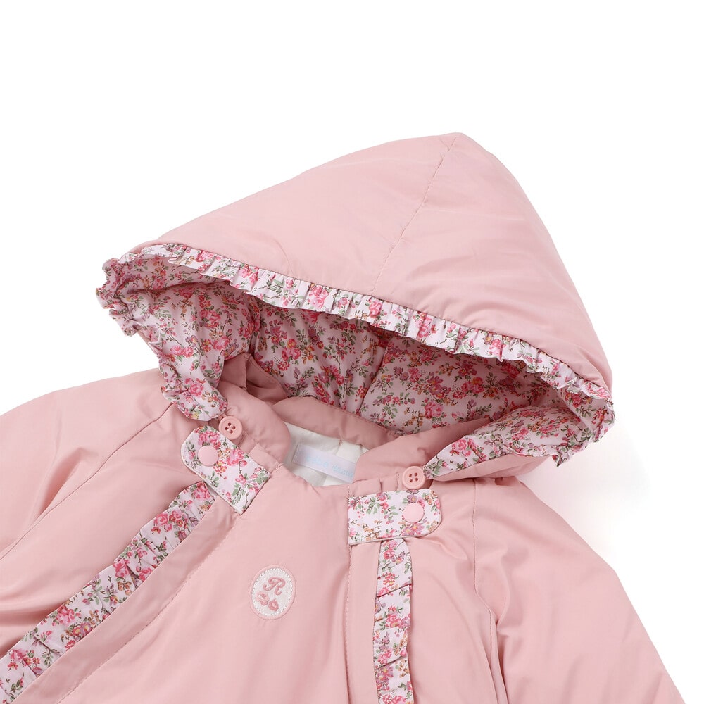 【 撥水加工 】【お揃い】タフタリバティタナローン(Moon Moth)バギーオールベビー(60~80cm) ピンク ワンサイズ(60-80cm)