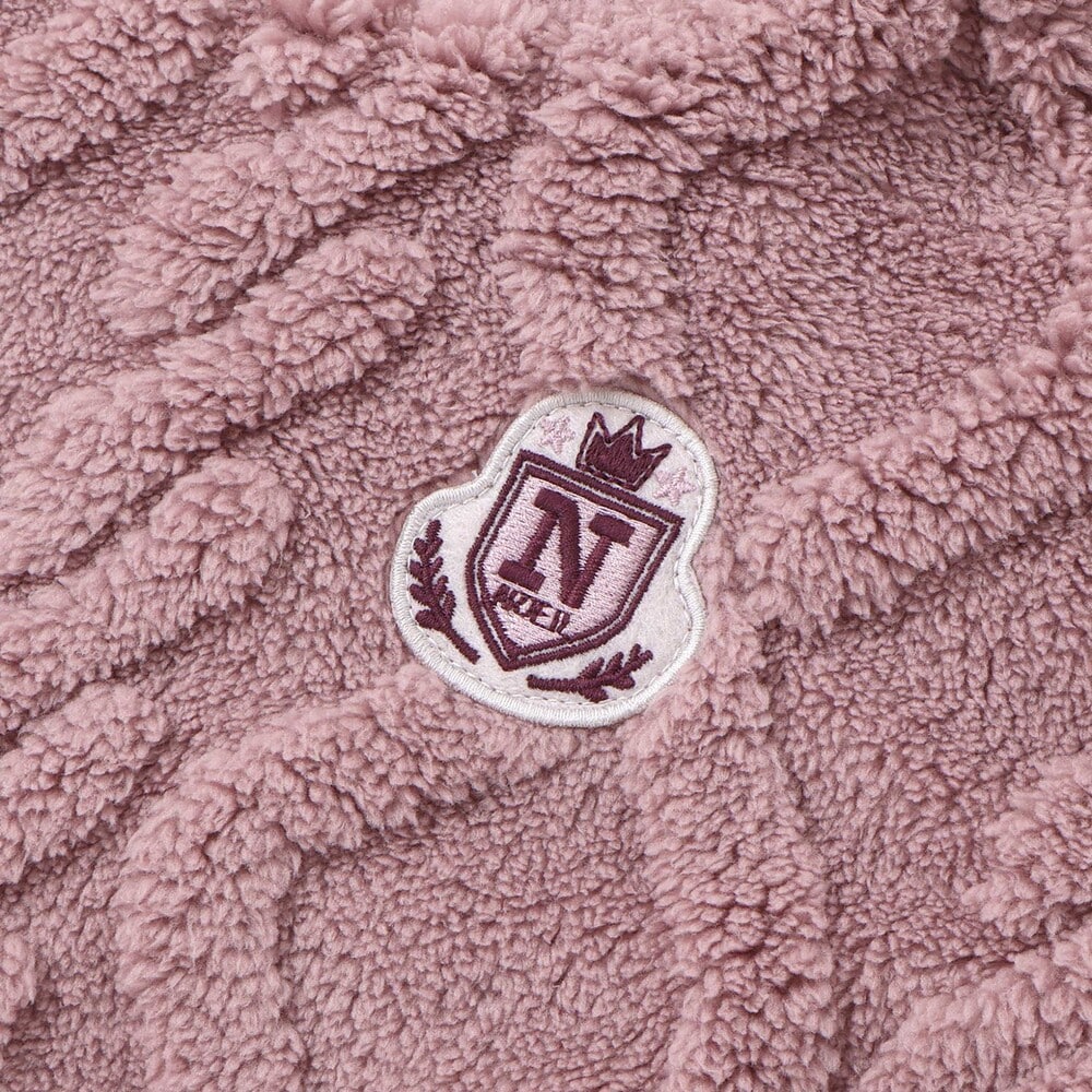 【お揃い】ケーブルボアxタータンチェックワンピース(80~130cm) オフホワイト 80cm