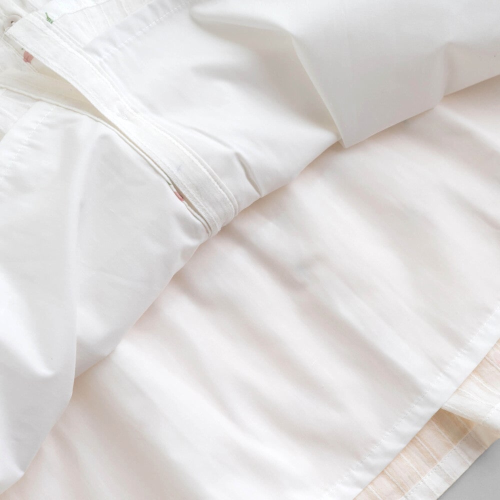 チューリップ ラベンダー ドビー ワンピース (90~130cm) ホワイト系 110cm