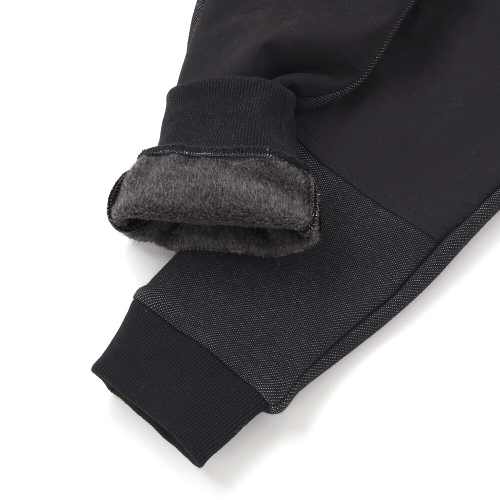 【GANJYO】裏シャギーおしりひざ強化頑丈パンツ(80~130cm) ネイビー 80cm