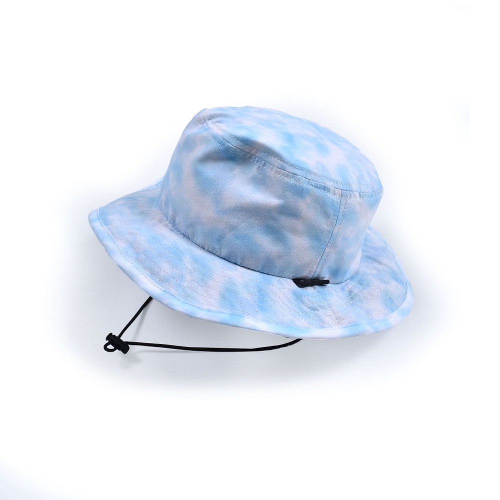 タイダイ柄 アウトドア ハット(50~54cm) ブルー M(54cm)