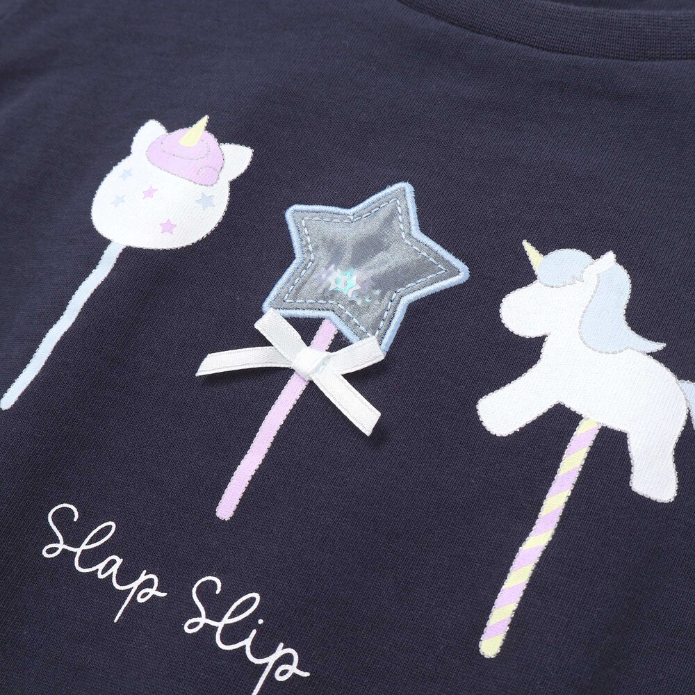 【接触冷感】ドロストペタルスリーブ半袖Tシャツ(80~130cm) ホワイト 80cm