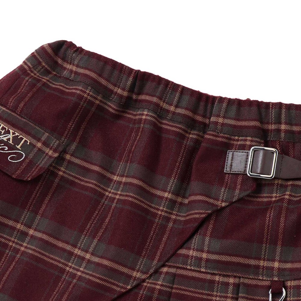 レイヤードプリーツスカパン(110~150cm) ネイビー 110cm