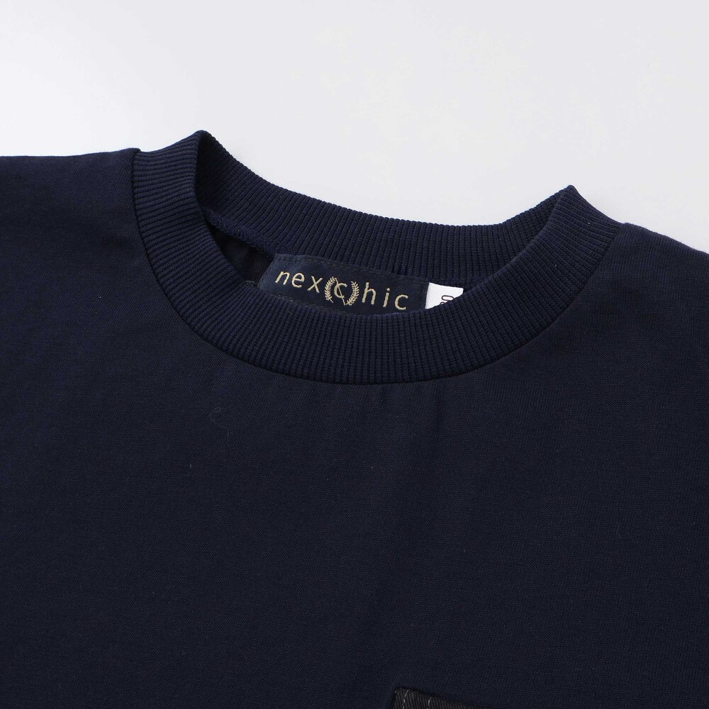 デニムポケット・ピグメントカレッジTシャツ(110~150cm) ベージュ 110cm