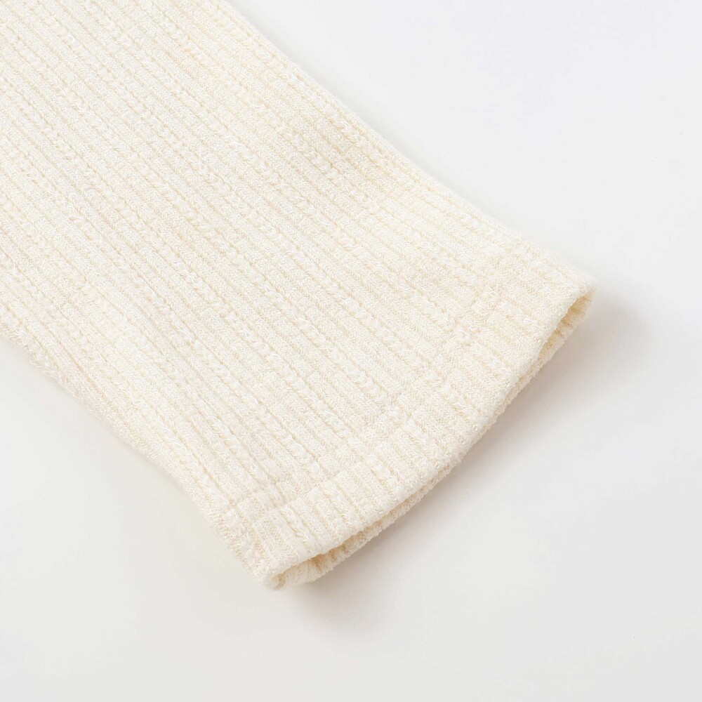 ハイネックドッキングヘリンボンキャミソールワンピース(90~150cm) ベージュ 90cm