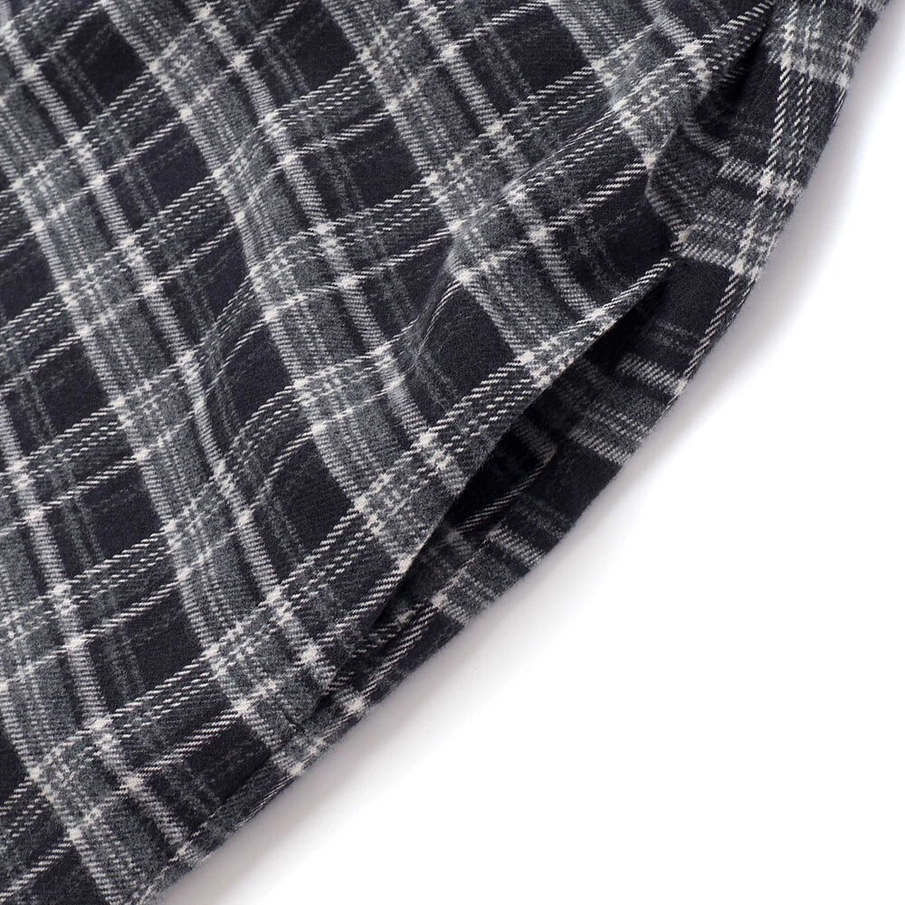 【限定商品】ネルチェック柄ワンピース(95~150cm) レッド系 110cm