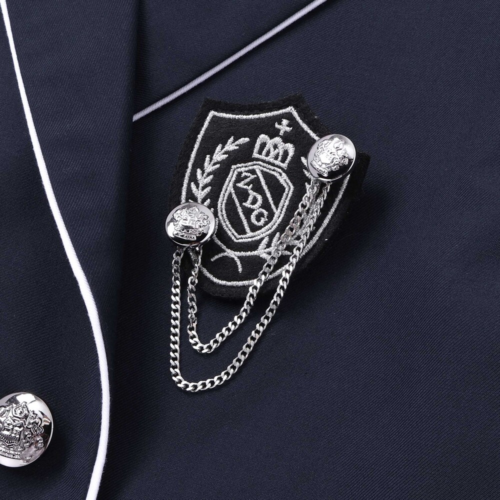 短丈ジャケット(140~160cm) ネイビー 140cm