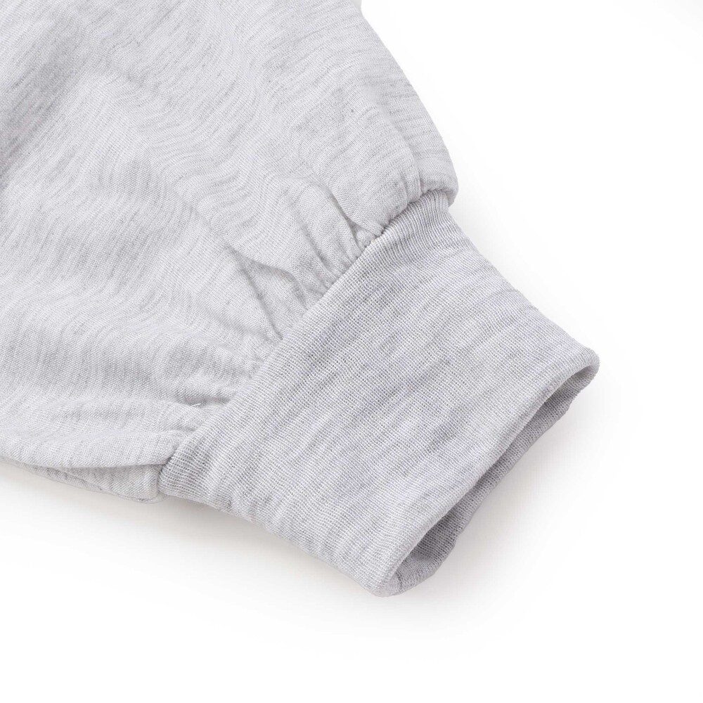 スターモチーフオフショル風レイヤードTシャツ(130~160cm) グレー 130cm