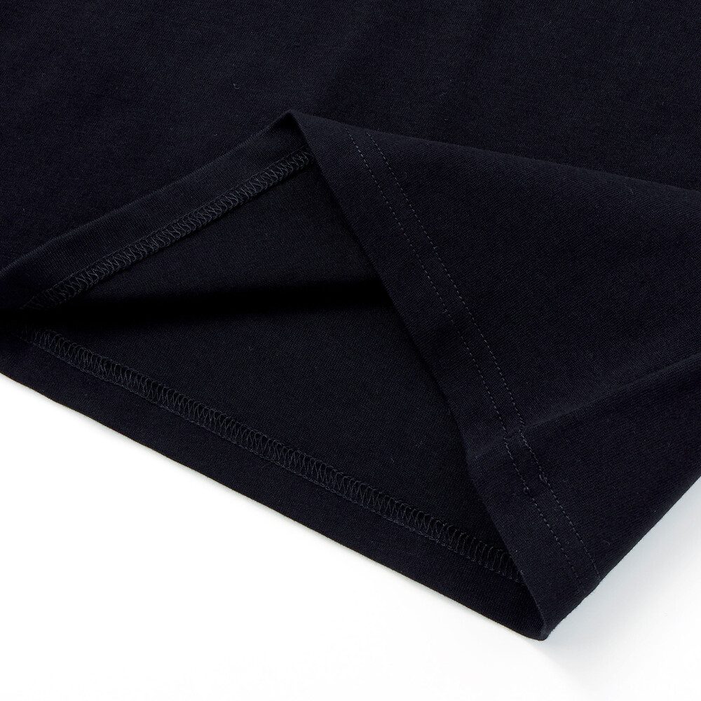 【接触冷感】ヘンリーネックTシャツ&パンツセット(110~160cm) ブラック 110cm