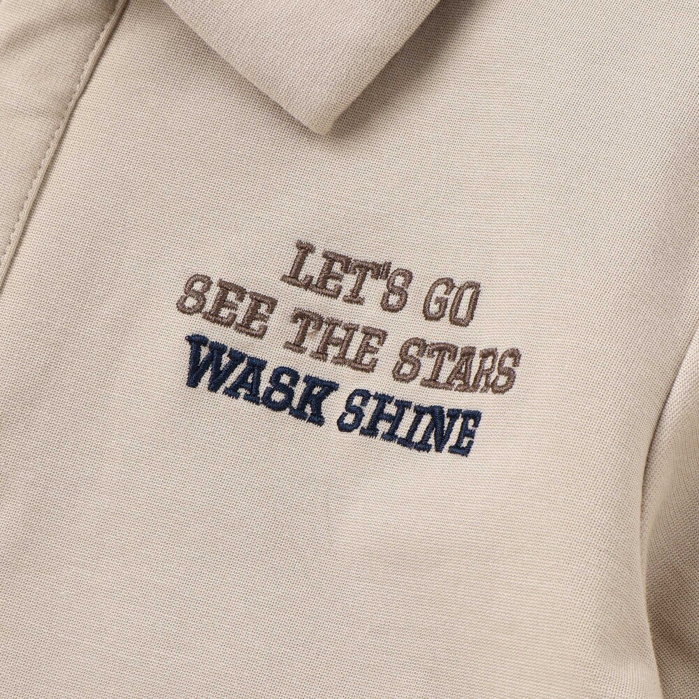 襟付き裏チェックトレーナー(110~160cm) ネイビー 110cm