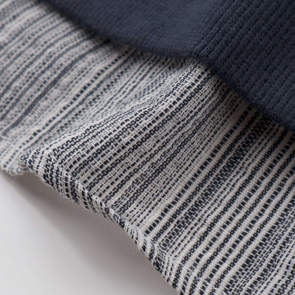 シャツレイヤードカレッジロゴフーディ(110~160cm) ネイビー 110cm