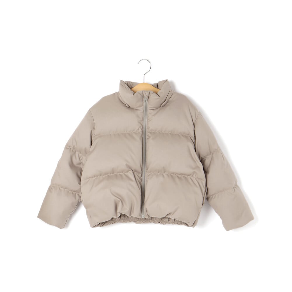 リモンタポリエステルツイルボリュームダウンジャケット親子お揃い(95~140cm) ブラック S(95-110cm)