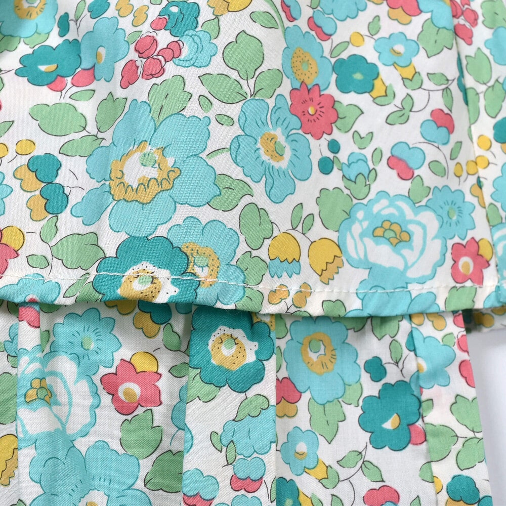 日本製 リバティ 花柄 プリント ( Betsy ) コットン キュロット 日本製 リバティ 花柄 プリント ( Betsy ) コットン キュロット