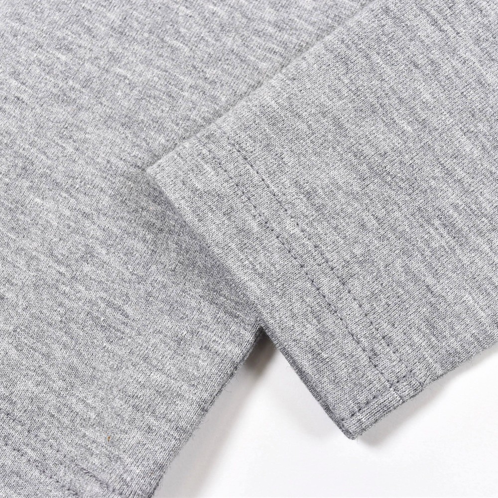 1977 アニマル プリント 長袖 Tシャツ (90~110cm) ブルー 110cm