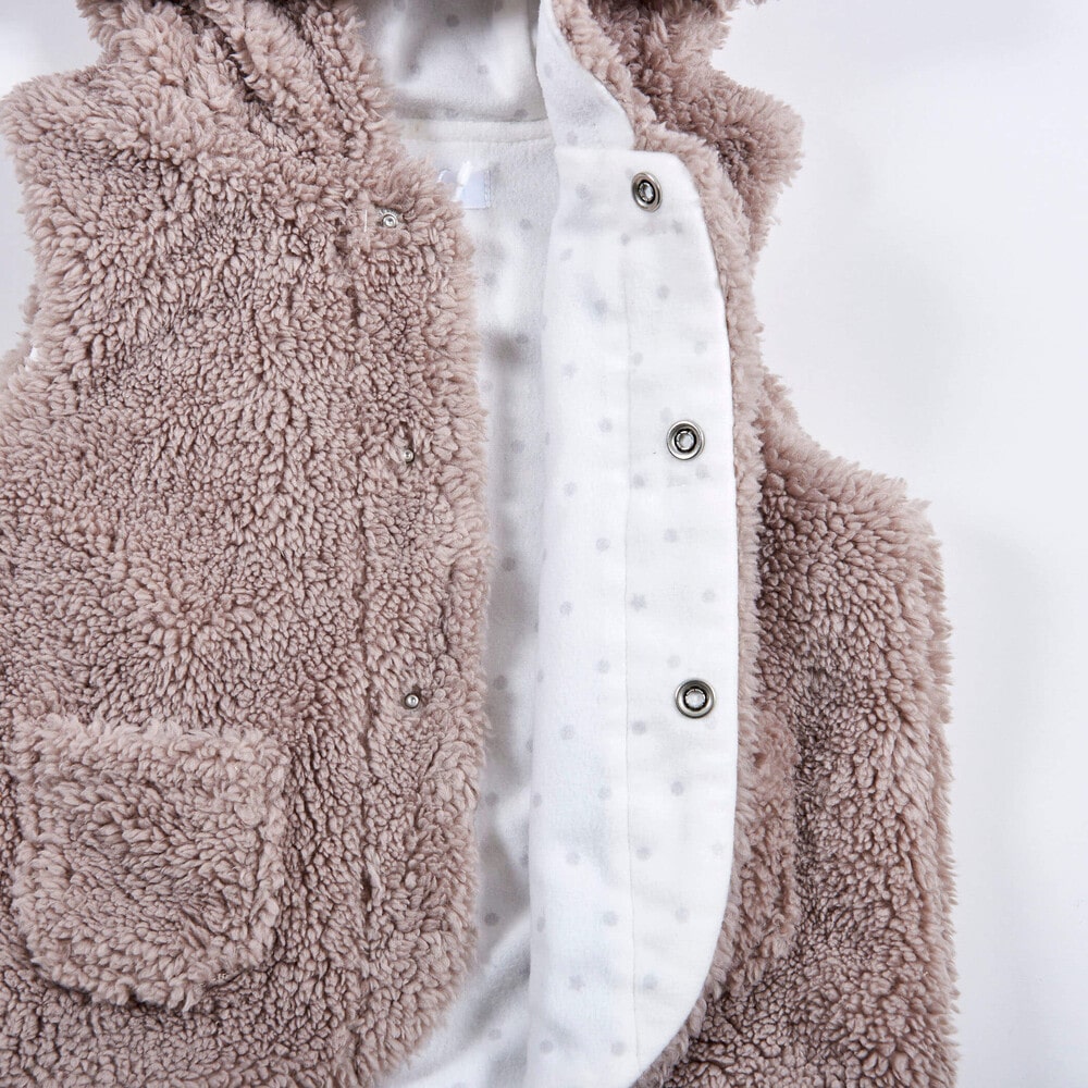 ひつじ くま 耳付き モコモコ フリース ベスト 60 90cm ワンサイズ ブラウン ジャケット アウター 子供服べべの公式通販サイト Bebe Mall ひつじ くま 耳付き モコモコ フリース ベスト 60 90cm ワンサイズ ブラウン ジャケット アウター 子供服べべの公式通販サイト Bebe Mall