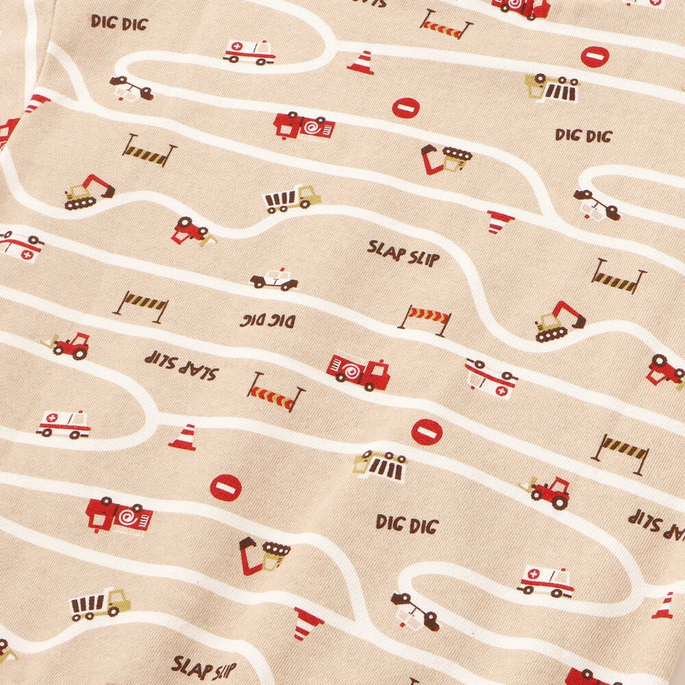 デニムカンガルーポケット付きトレーナー(80~130cm) オフホワイト系 80cm