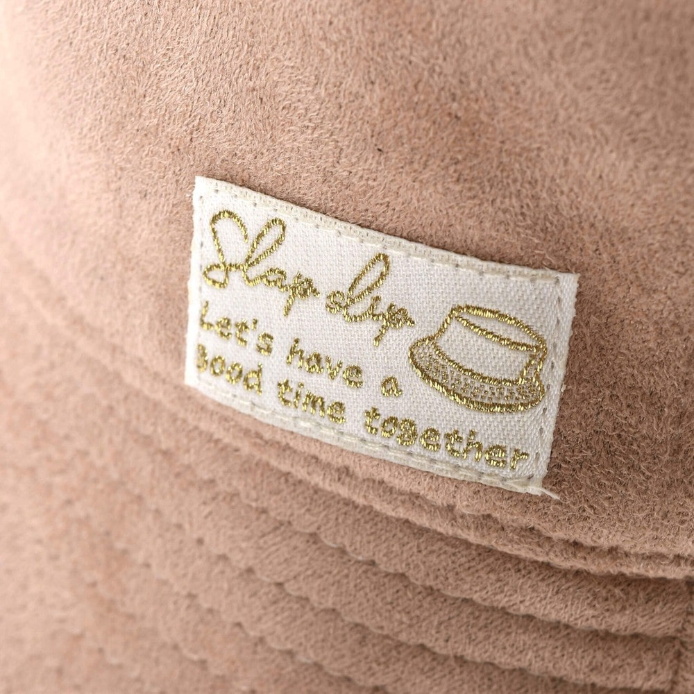 ユニセックス ボア × スエード リバーシブル バケットハット (52~54cm) ベージュ S(52cm)