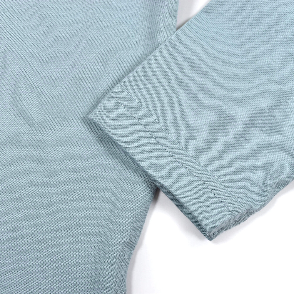 色 柄 バリエーション 長袖 Tシャツ (80~130cm) ブラウン 100cm