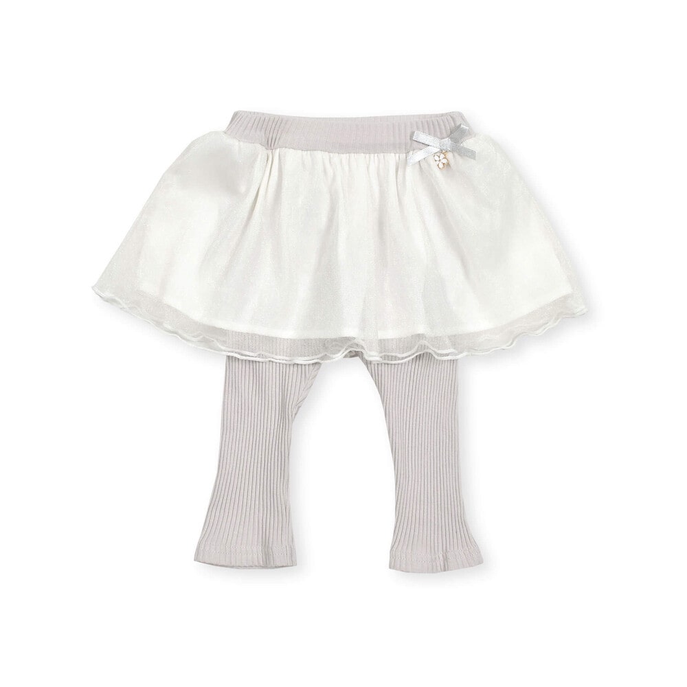 キラキララメチュールスカッツベビー(70~80cm) オフホワイト ワンサイズ(70-80cm)