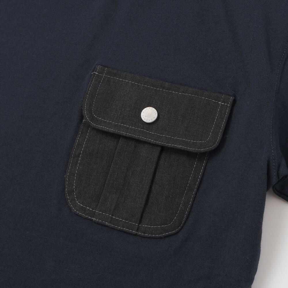 デニムポケット・ピグメントカレッジTシャツ(110~150cm) ベージュ 110cm