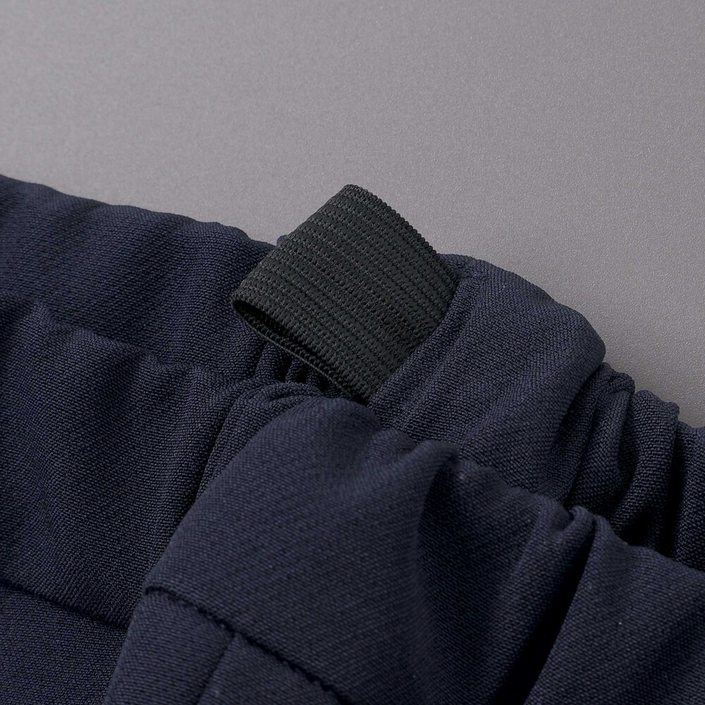 ダブルクロステーパードロングパンツ(110~160cm) ブラック 110cm