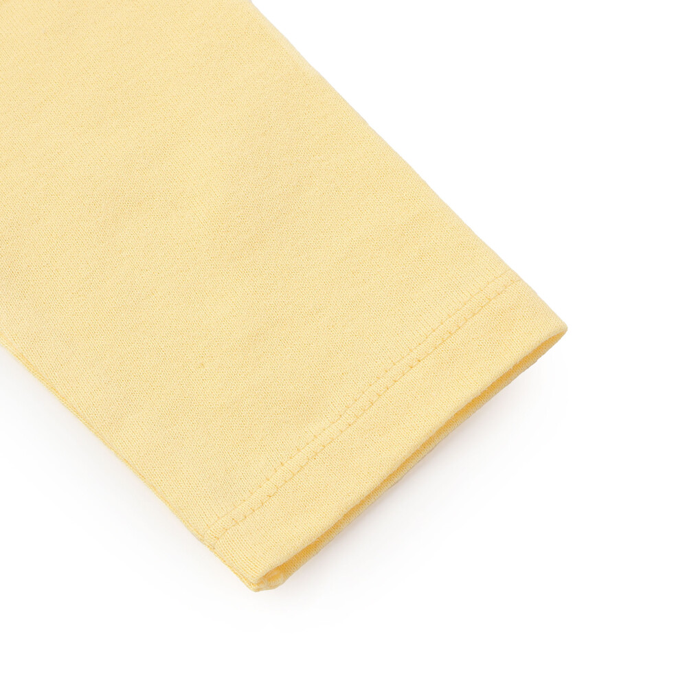 【抗菌・防臭】キャンディプリント裾フリル天竺長袖Tシャツ(90~130cm) ピンク SS(90-100cm)