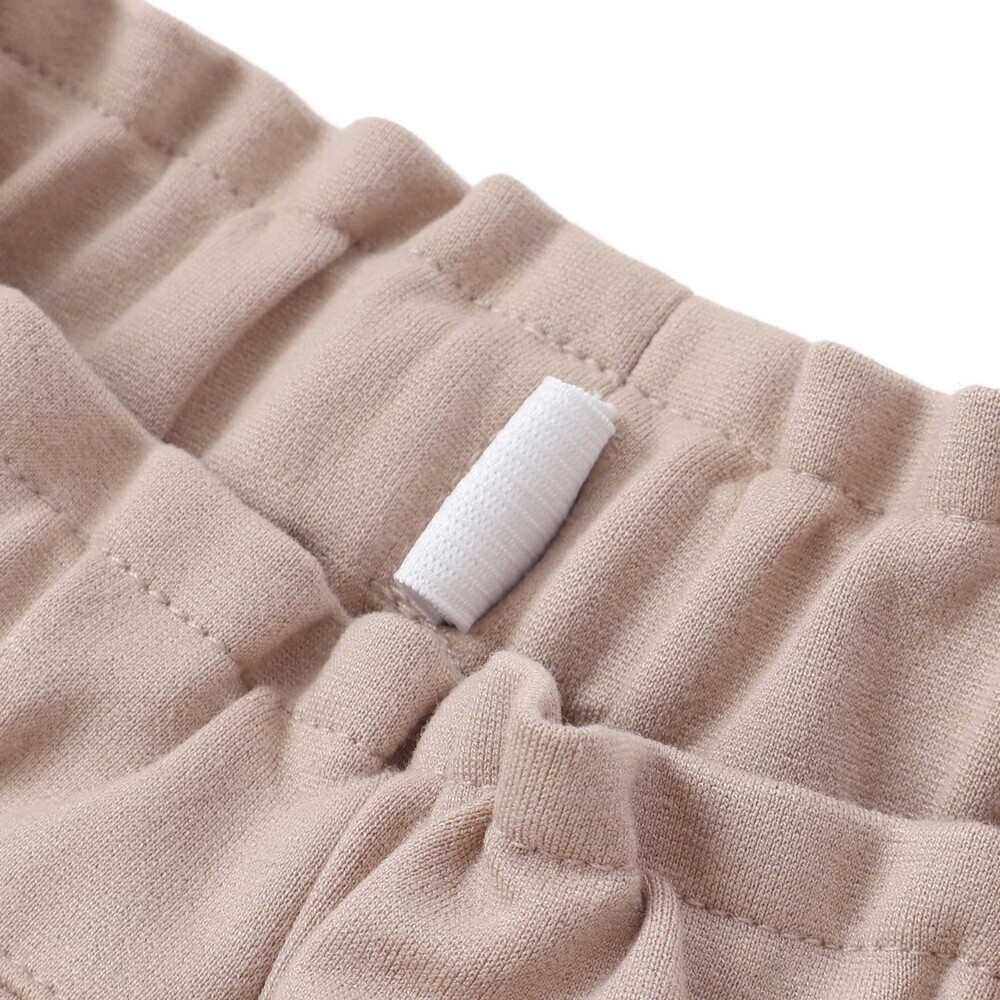 【限定商品】リボンポイントポンチセットアップ(95~150cm) ベージュ 95cm