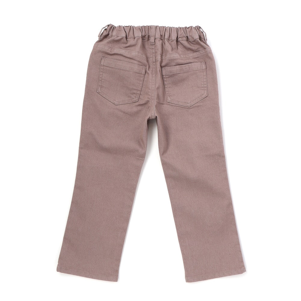 【限定商品】リボン刺しゅうカラーデニムロングパンツ(95~160cm) ネイビー 95cm