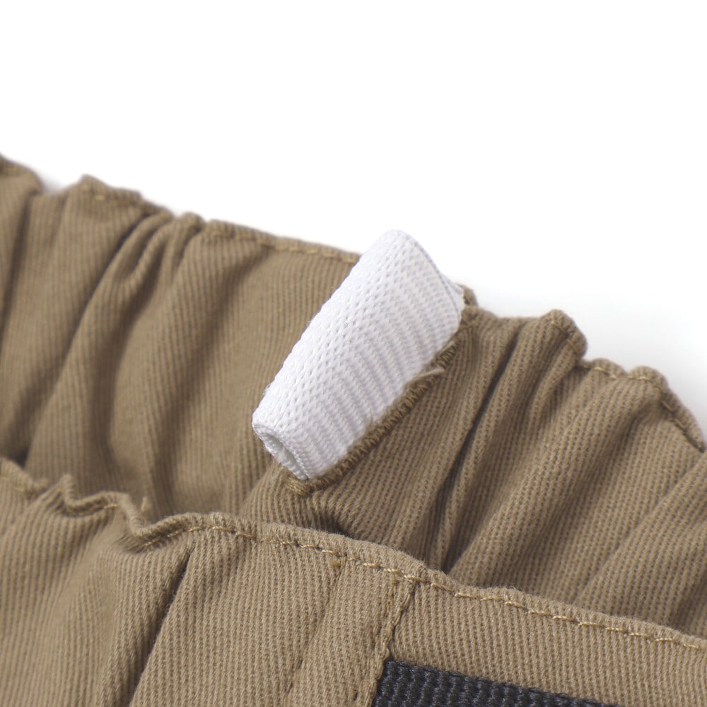 【限定商品】配色ツイルロングパンツ(95~150cm) グリーン系 95cm