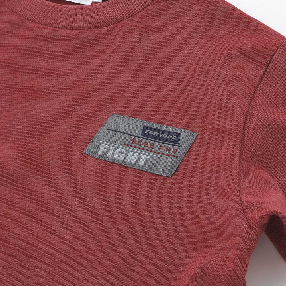 【限定商品】カンガルーポケットロングTシャツ(95~150cm) ブラック系 95cm